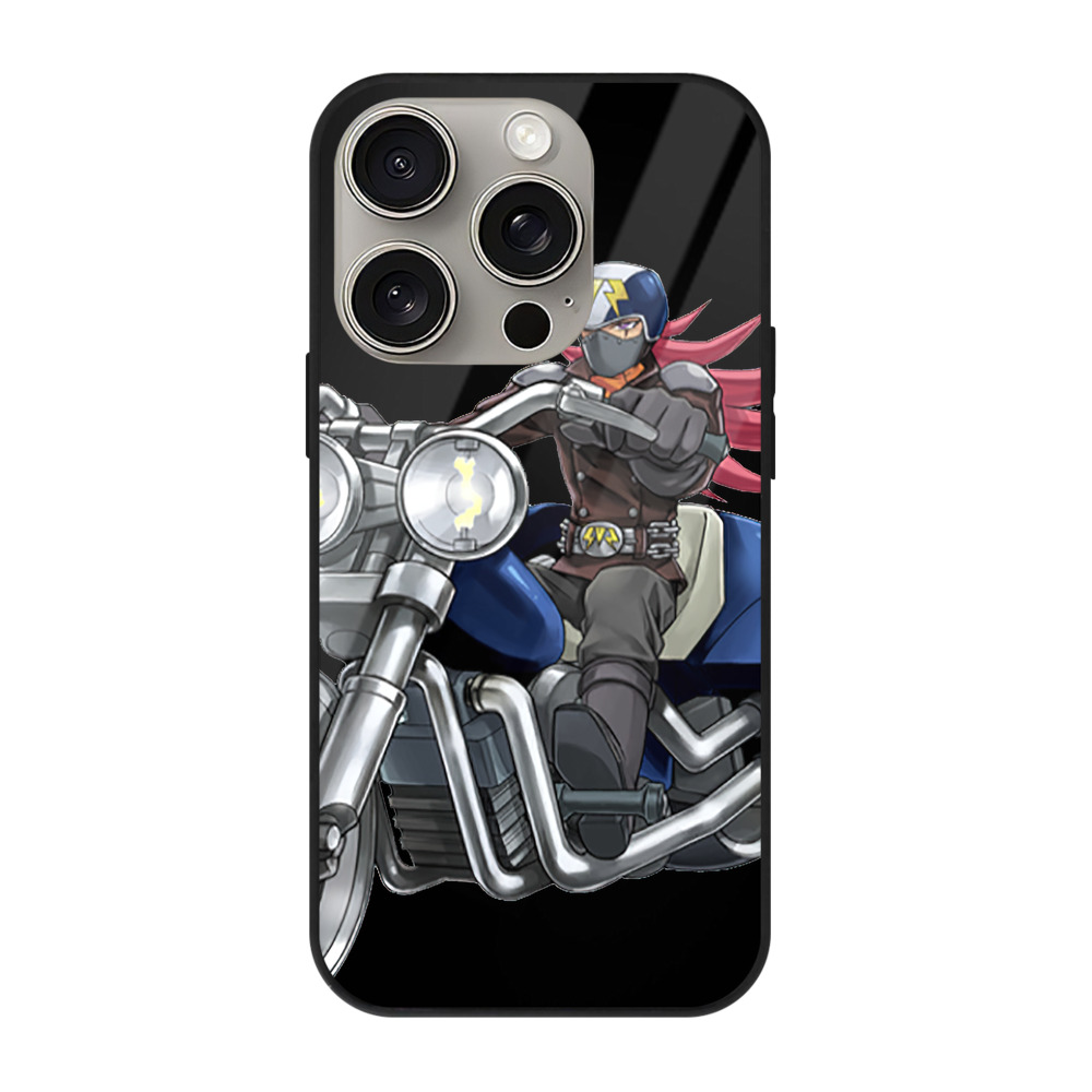 遊☆戯☆王 Yu-Gi-Oh! 【iPhone15Pro対応】スマホケース 耐衝撃＆黄変防止 背面ガラス