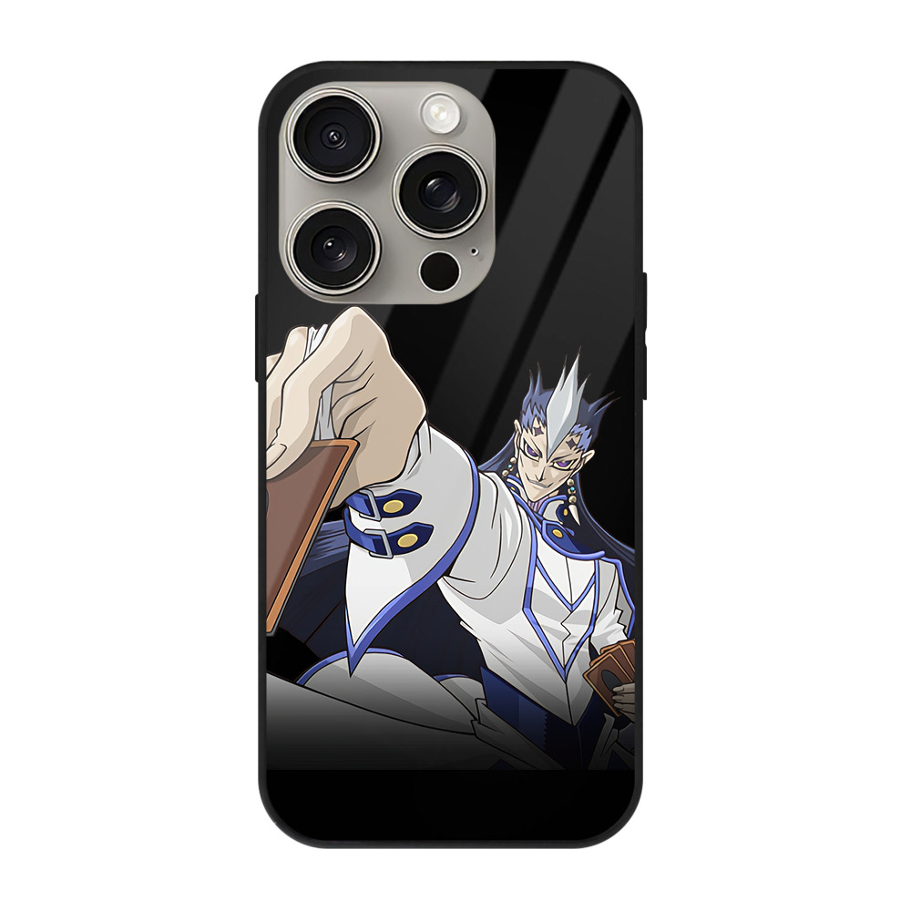 遊☆戯☆王 Yu-Gi-Oh! 【iPhone15Pro対応】スマホケース 耐衝撃＆黄変防止 背面ガラス