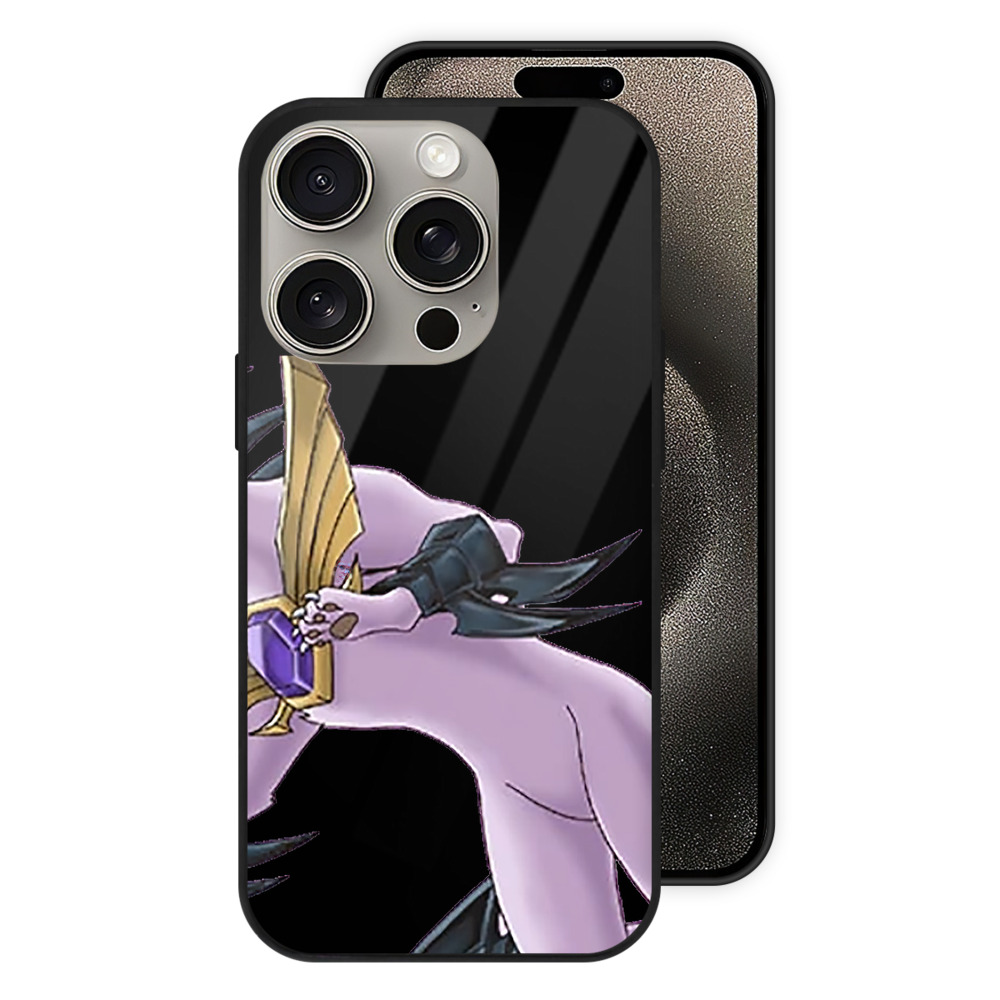 （画像用） 遊☆戯☆王 Yu-Gi-Oh! 【iPhone15Pro対応】スマホケース 耐衝撃＆黄変防止 背面ガラス