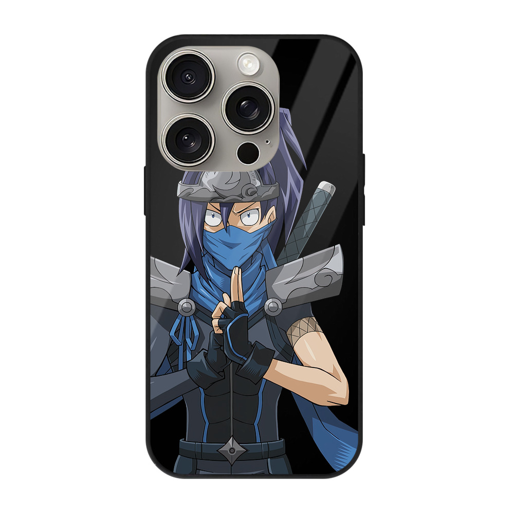 遊☆戯☆王 Yu-Gi-Oh! 【iPhone15Pro対応】スマホケース 耐衝撃＆黄変防止 背面ガラス