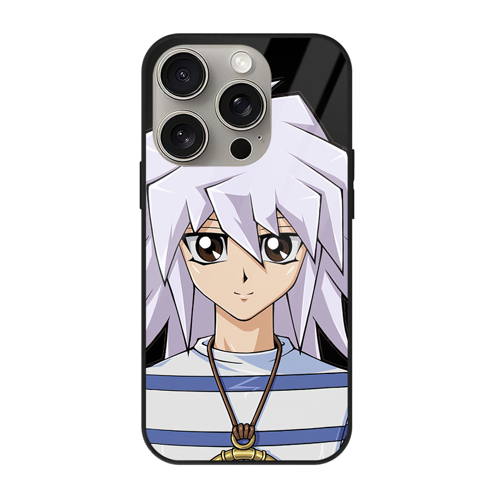 遊☆戯☆王 Yu-Gi-Oh! 【iPhone15Pro対応】スマホケース 耐衝撃＆黄変防止 背面ガラス