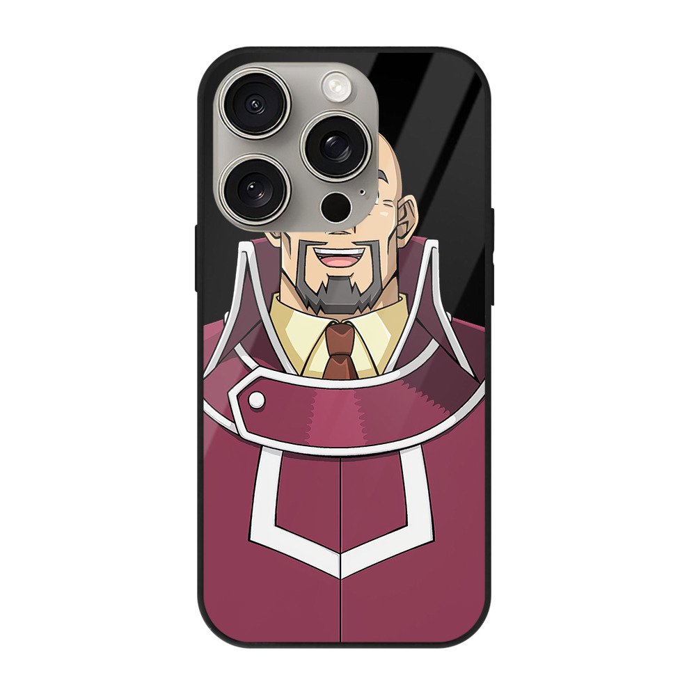 遊☆戯☆王 Yu-Gi-Oh! 【iPhone15Pro対応】スマホケース 耐衝撃＆黄変防止 背面ガラス