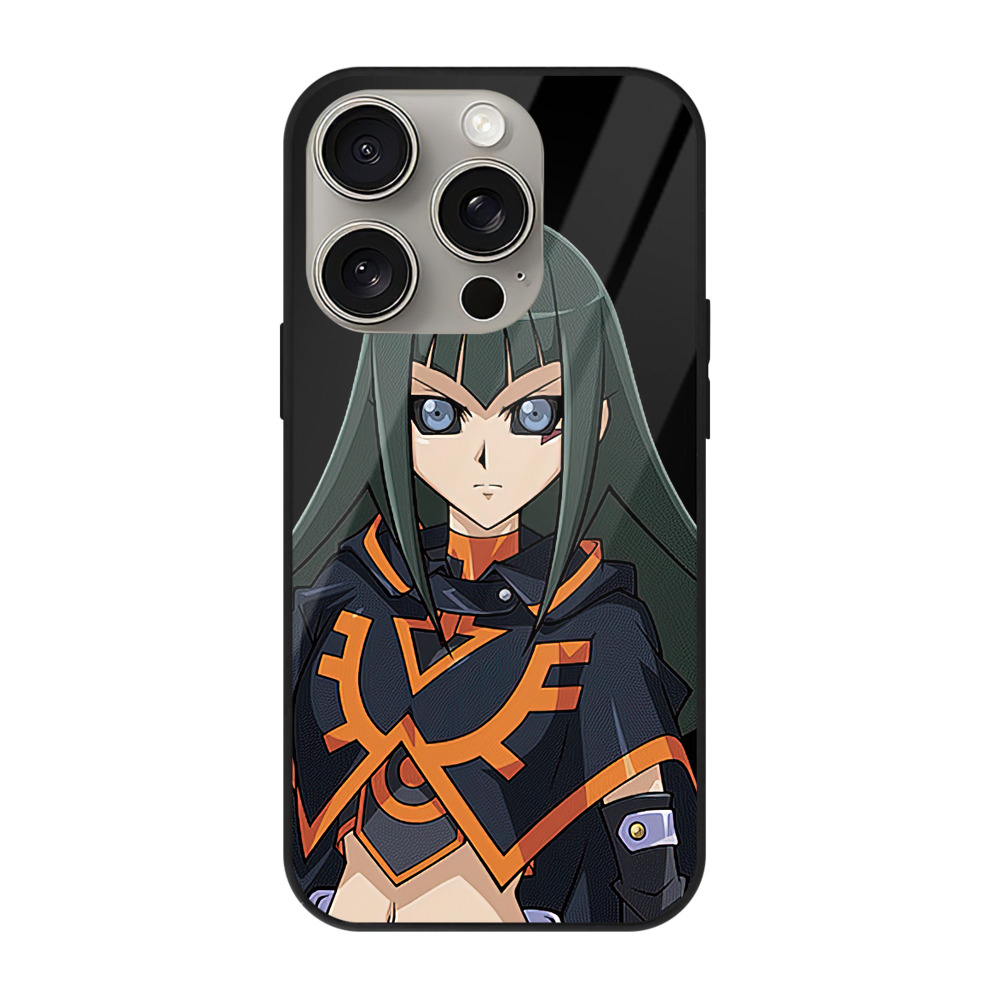 遊☆戯☆王 Yu-Gi-Oh! 【iPhone15Pro対応】スマホケース 耐衝撃＆黄変防止 背面ガラス