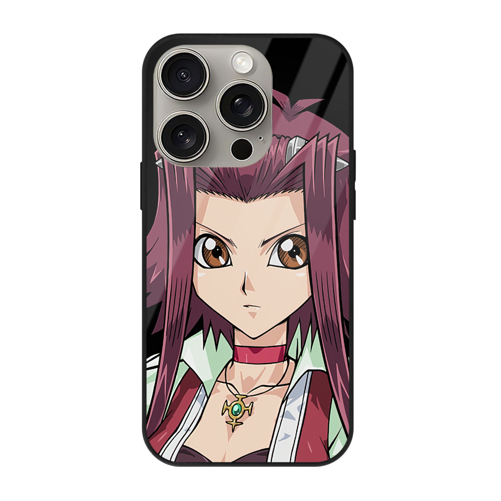 遊☆戯☆王 Yu-Gi-Oh! 【iPhone15Pro対応】スマホケース 耐衝撃＆黄変防止 背面ガラス