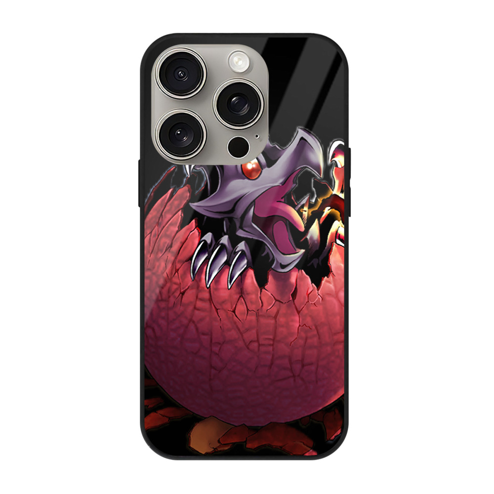 （画像用） 遊☆戯☆王 Yu-Gi-Oh! 【iPhone15Pro対応】スマホケース 耐衝撃＆黄変防止 背面ガラス