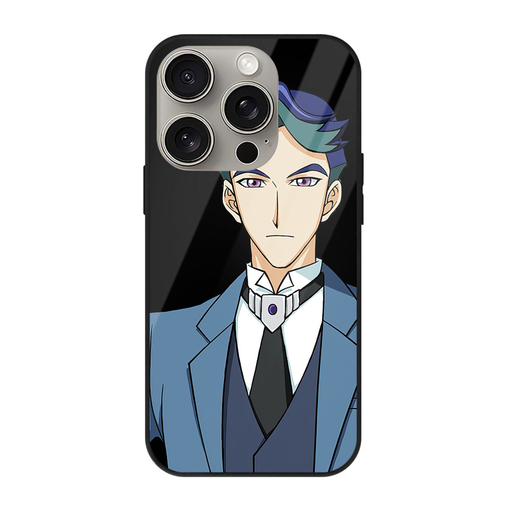 遊☆戯☆王 Yu-Gi-Oh! 【iPhone15Pro対応】スマホケース 耐衝撃＆黄変防止 背面ガラス