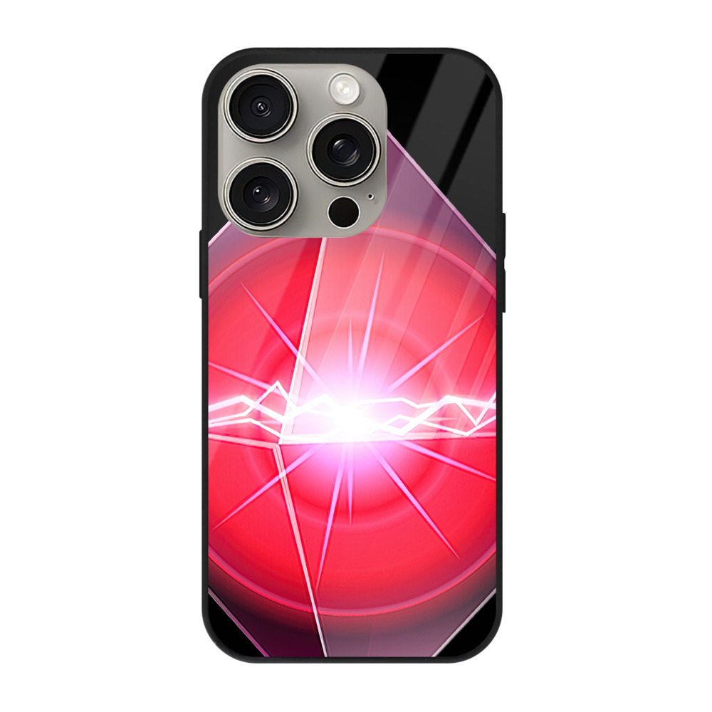 遊☆戯☆王 Yu-Gi-Oh! 【iPhone15Pro対応】スマホケース 耐衝撃＆黄変防止 背面ガラス