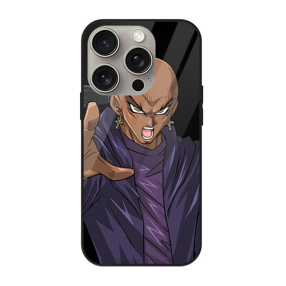 （画像用） 遊☆戯☆王 Yu-Gi-Oh! 【iPhone15Pro対応】スマホケース 耐衝撃＆黄変防止 背面ガラス