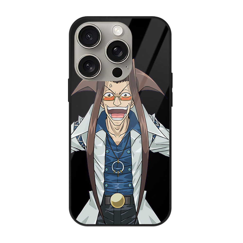 遊☆戯☆王 Yu-Gi-Oh! 【iPhone15Pro対応】スマホケース 耐衝撃＆黄変防止 背面ガラス