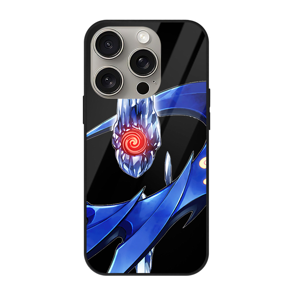 遊☆戯☆王 Yu-Gi-Oh! 【iPhone15Pro対応】スマホケース 耐衝撃＆黄変防止 背面ガラス