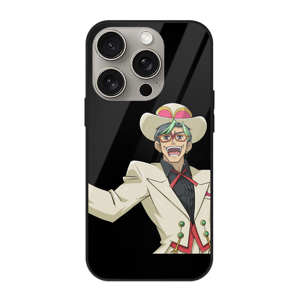 遊☆戯☆王 Yu-Gi-Oh! 【iPhone15Pro対応】スマホケース 耐衝撃＆黄変防止 背面ガラス