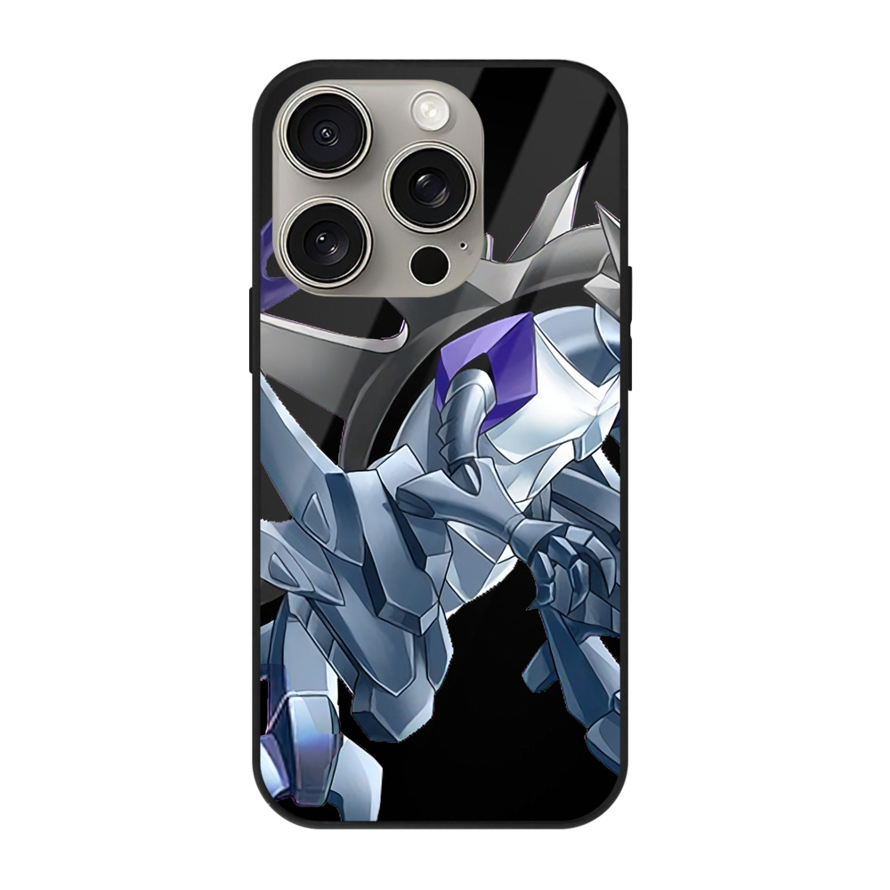 遊☆戯☆王 Yu-Gi-Oh! 【iPhone15Pro対応】スマホケース 耐衝撃＆黄変防止 背面ガラス