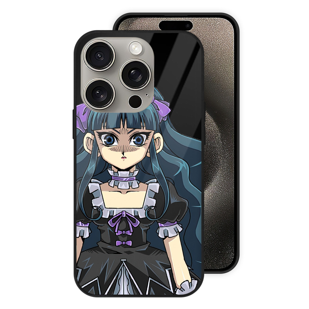 （画像用） 遊☆戯☆王 Yu-Gi-Oh! 【iPhone15Pro対応】スマホケース 耐衝撃＆黄変防止 背面ガラス