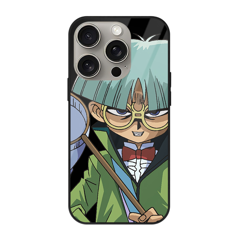 遊☆戯☆王 Yu-Gi-Oh! 【iPhone15Pro対応】スマホケース 耐衝撃＆黄変防止 背面ガラス