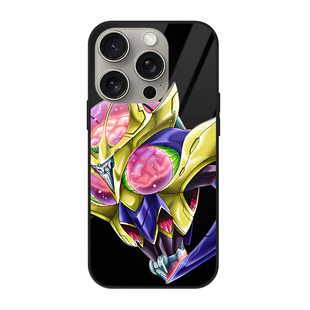 遊☆戯☆王 Yu-Gi-Oh! 【iPhone15Pro対応】スマホケース 耐衝撃＆黄変防止 背面ガラス