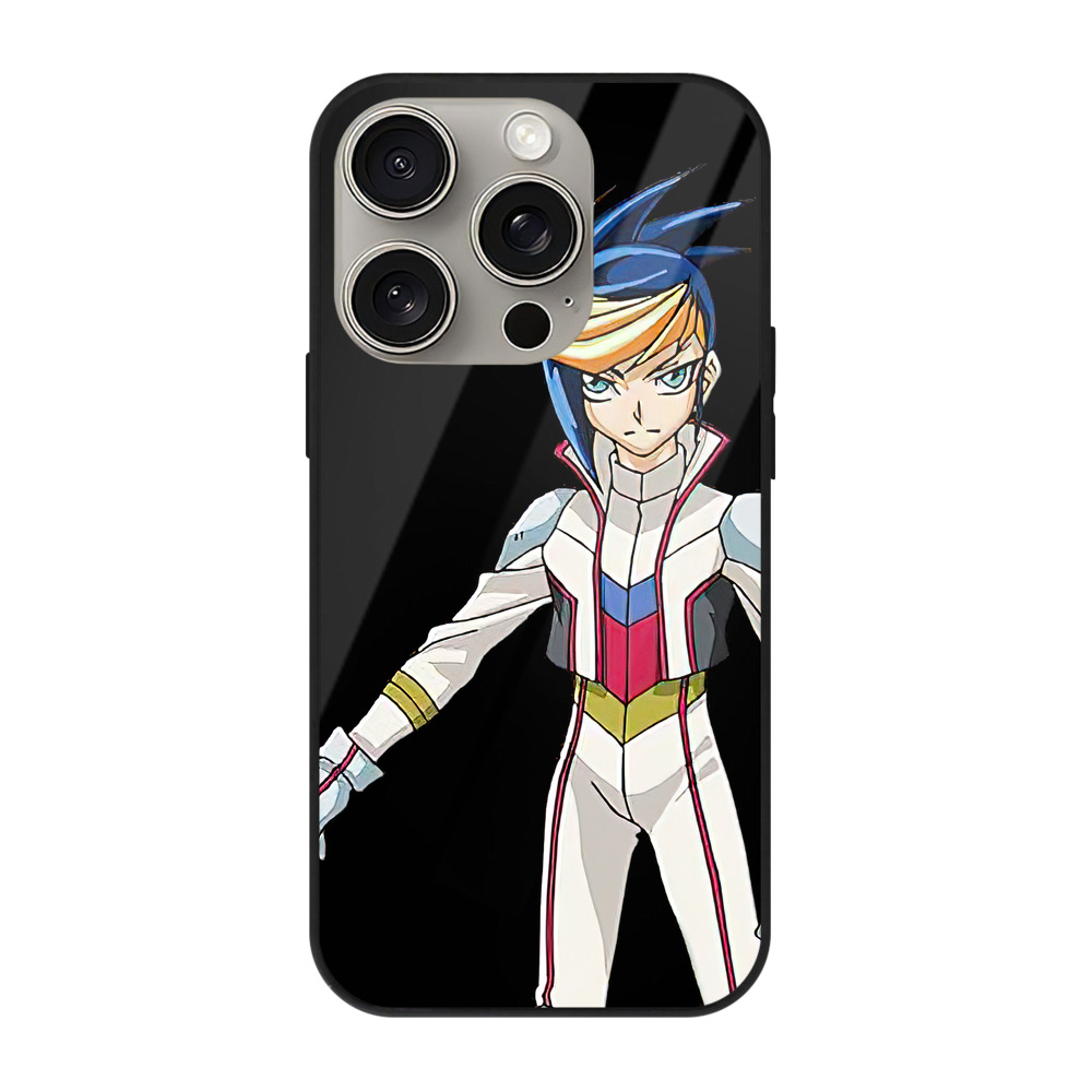 遊☆戯☆王 Yu-Gi-Oh! 【iPhone15Pro対応】スマホケース 耐衝撃＆黄変防止 背面ガラス