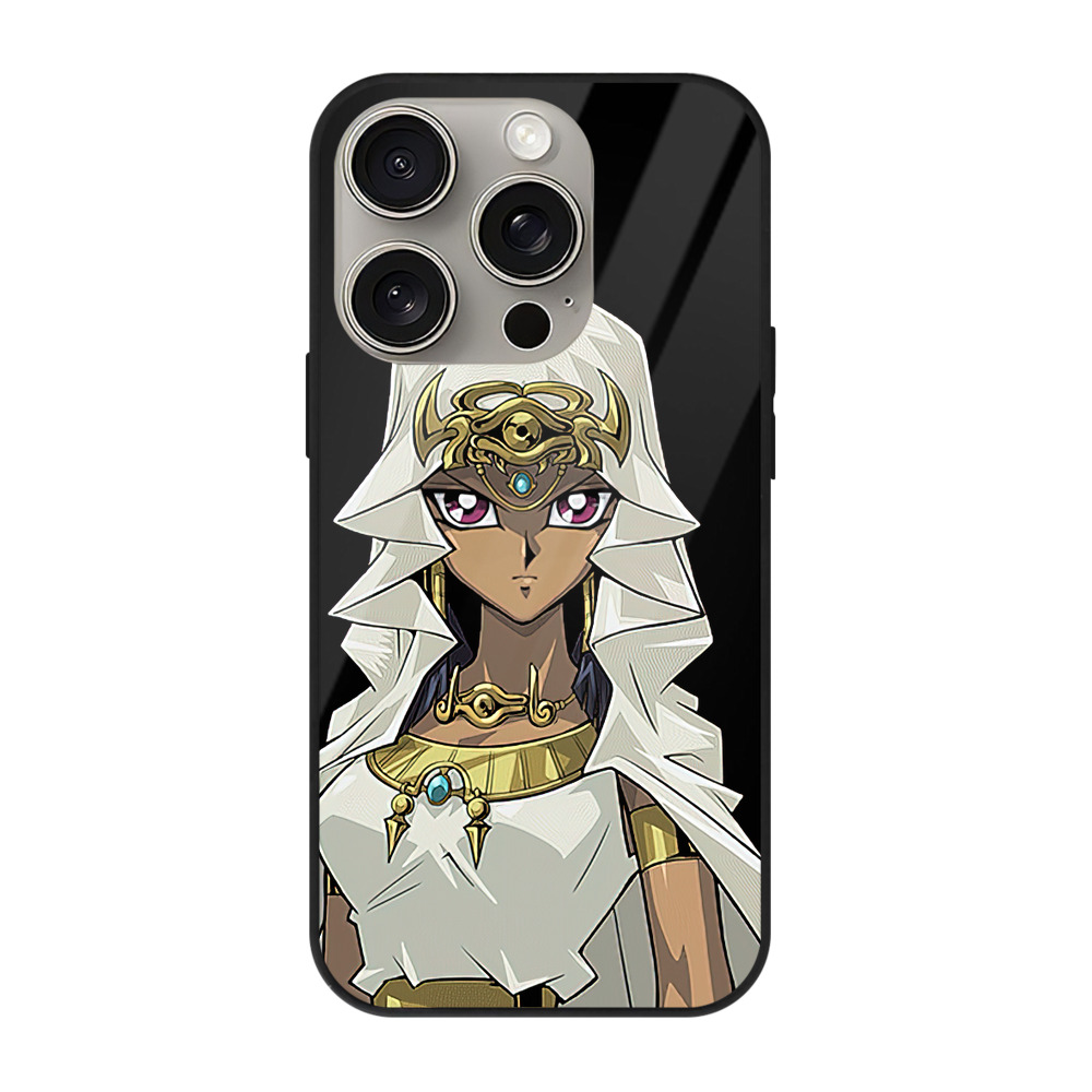 遊☆戯☆王 Yu-Gi-Oh! 【iPhone15Pro対応】スマホケース 耐衝撃＆黄変防止 背面ガラス