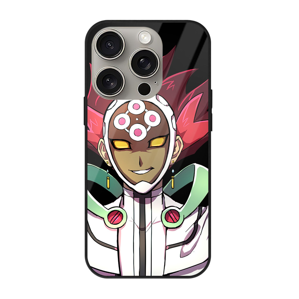 遊☆戯☆王 Yu-Gi-Oh! 【iPhone15Pro対応】スマホケース 耐衝撃＆黄変防止 背面ガラス