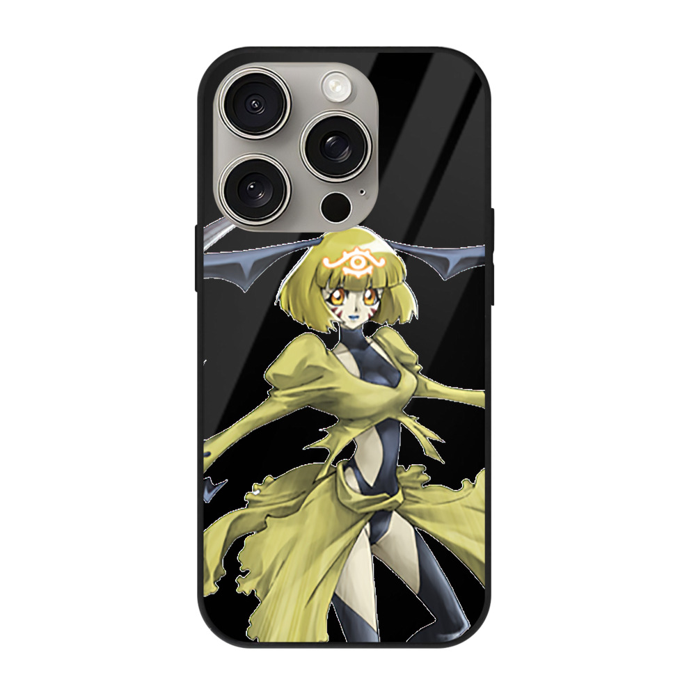 遊☆戯☆王 Yu-Gi-Oh! 【iPhone15Pro対応】スマホケース 耐衝撃＆黄変防止 背面ガラス