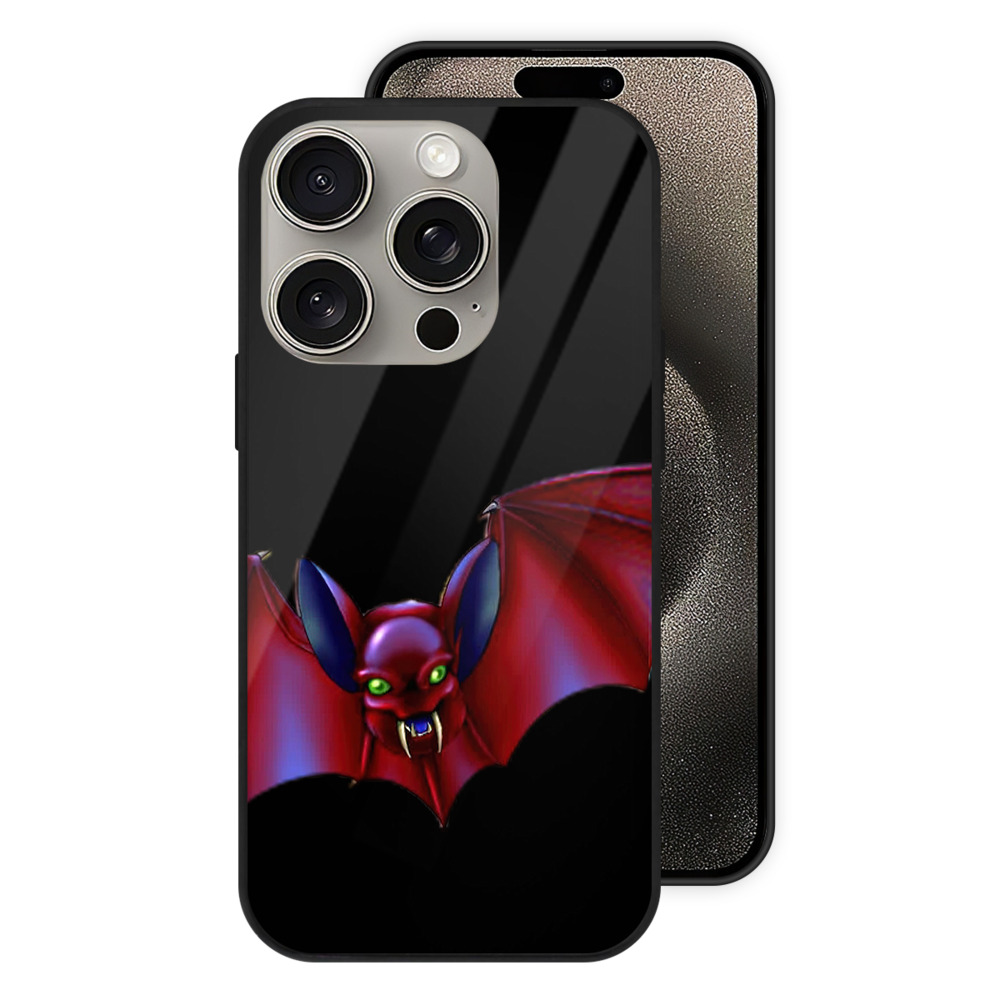 （画像用） 遊☆戯☆王 Yu-Gi-Oh! 【iPhone15Pro対応】スマホケース 耐衝撃＆黄変防止 背面ガラス
