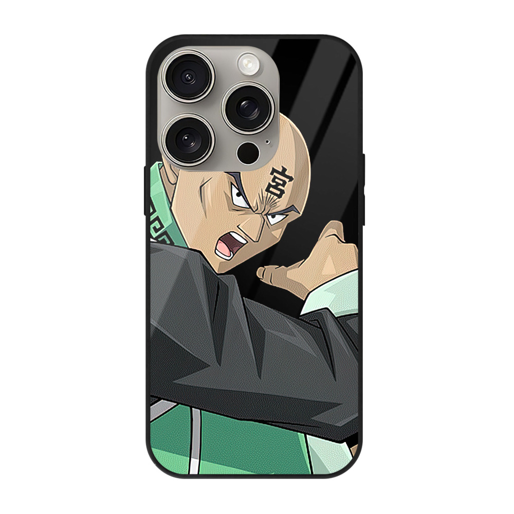 遊☆戯☆王 Yu-Gi-Oh! 【iPhone15Pro対応】スマホケース 耐衝撃＆黄変防止 背面ガラス