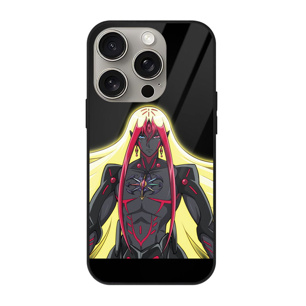 遊☆戯☆王 Yu-Gi-Oh! 【iPhone15Pro対応】スマホケース 耐衝撃＆黄変防止 背面ガラス