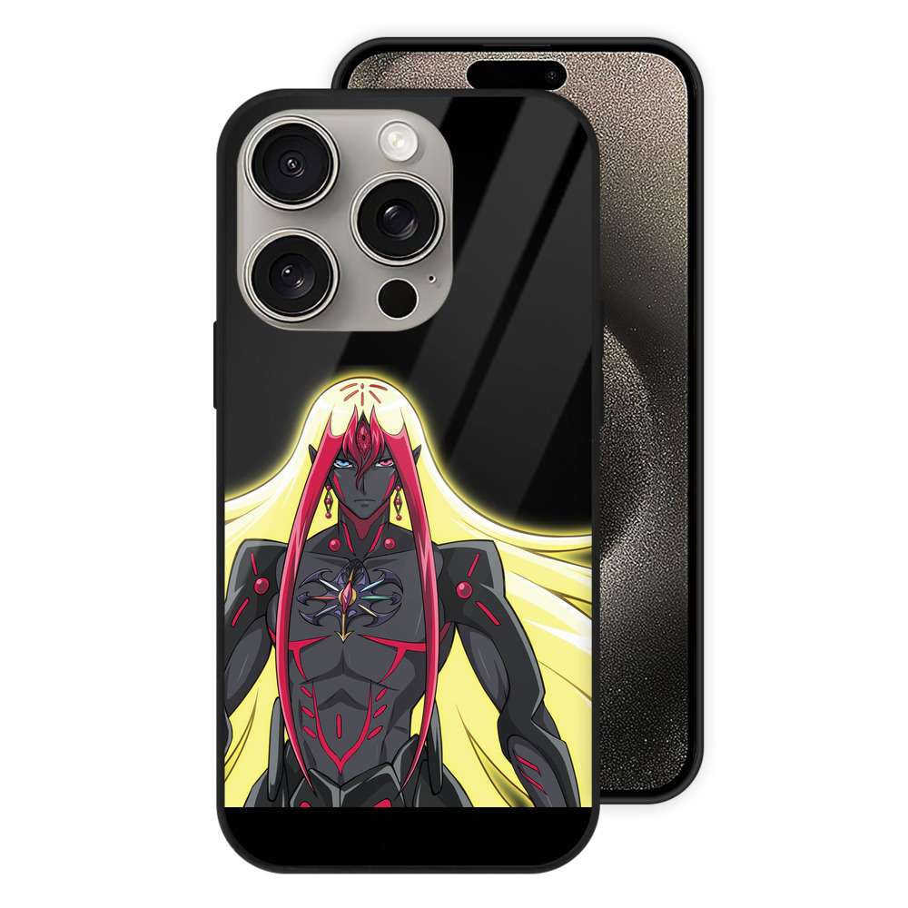 遊☆戯☆王 Yu-Gi-Oh! 【iPhone15Pro対応】スマホケース 耐衝撃＆黄変防止 背面ガラス
