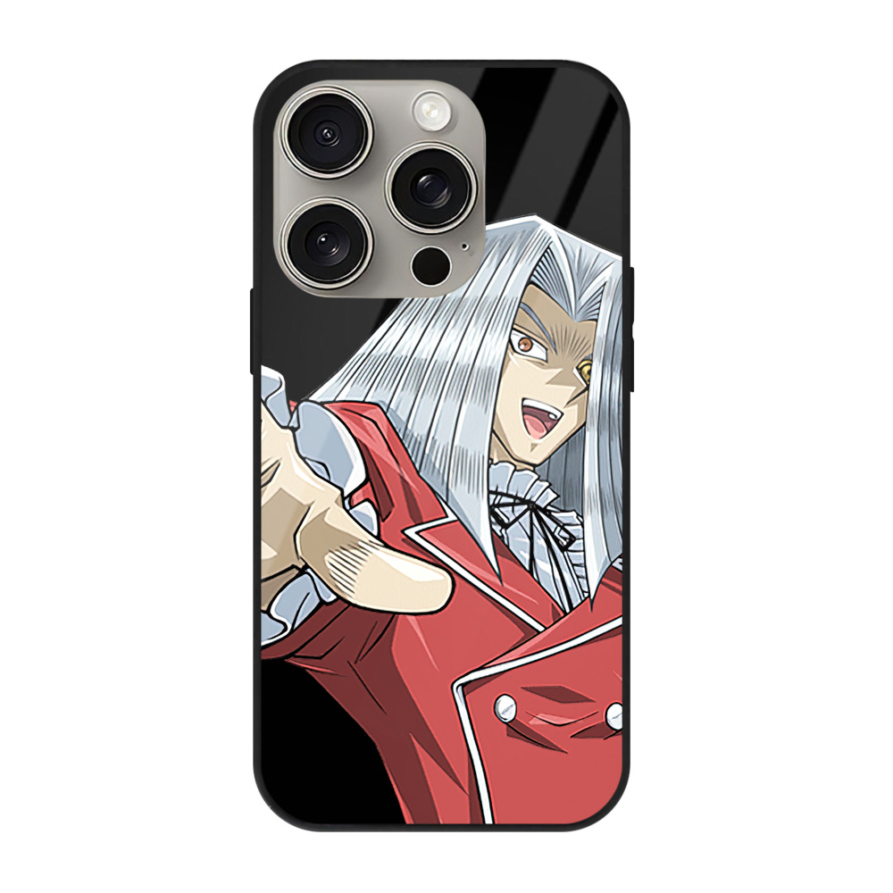 遊☆戯☆王 Yu-Gi-Oh! 【iPhone15Pro対応】スマホケース 耐衝撃＆黄変防止 背面ガラス