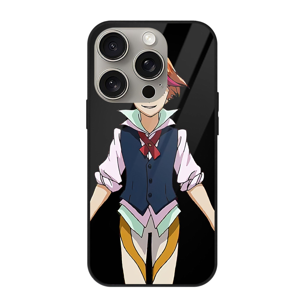 遊☆戯☆王 Yu-Gi-Oh! 【iPhone15Pro対応】スマホケース 耐衝撃＆黄変防止 背面ガラス