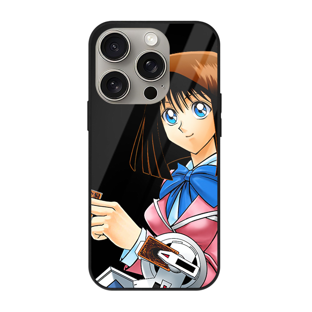 遊☆戯☆王 Yu-Gi-Oh! 【iPhone15Pro対応】スマホケース 耐衝撃＆黄変防止 背面ガラス