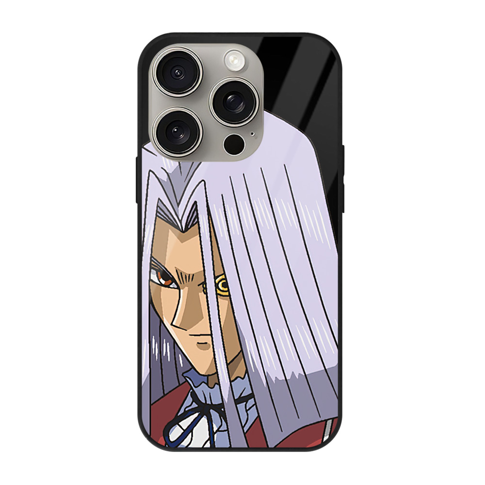 遊☆戯☆王 Yu-Gi-Oh! 【iPhone15Pro対応】スマホケース 耐衝撃＆黄変防止 背面ガラス