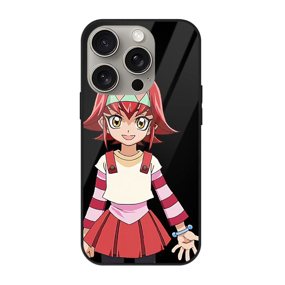 遊☆戯☆王 Yu-Gi-Oh! 【iPhone15Pro対応】スマホケース 耐衝撃＆黄変防止 背面ガラス