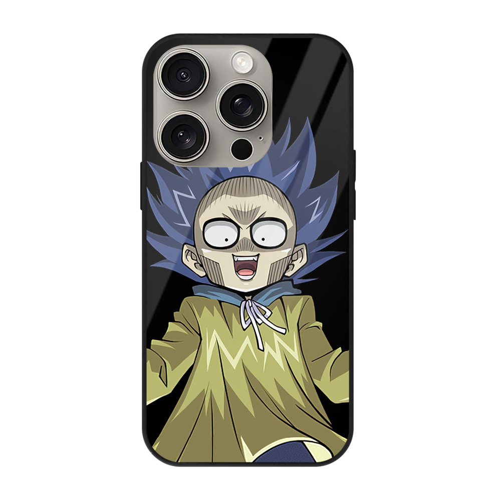 遊☆戯☆王 Yu-Gi-Oh! 【iPhone15Pro対応】スマホケース 耐衝撃＆黄変防止 背面ガラス