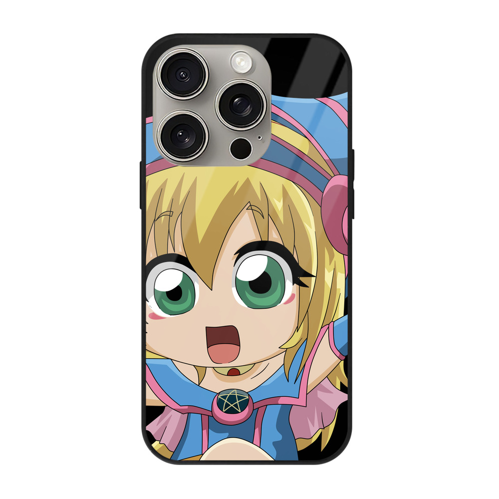 遊☆戯☆王 Yu-Gi-Oh! 【iPhone15Pro対応】スマホケース 耐衝撃＆黄変防止 背面ガラス