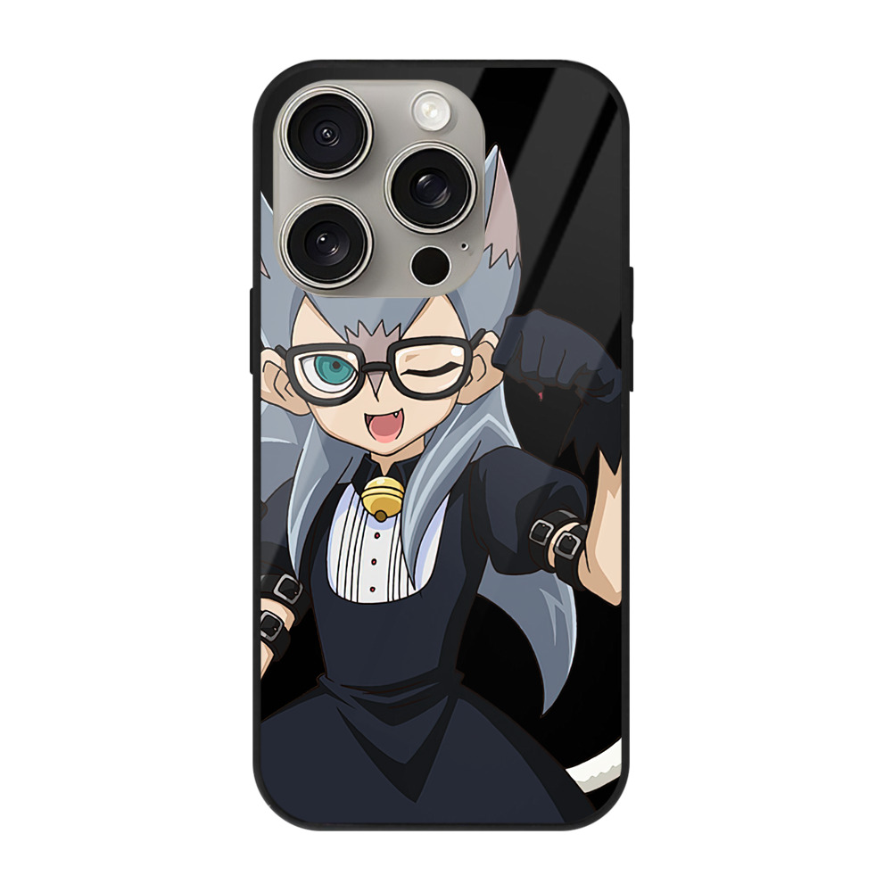 遊☆戯☆王 Yu-Gi-Oh! 【iPhone15Pro対応】スマホケース 耐衝撃＆黄変防止 背面ガラス