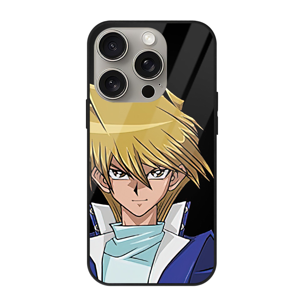 遊☆戯☆王 Yu-Gi-Oh! 【iPhone15Pro対応】スマホケース 耐衝撃＆黄変防止 背面ガラス