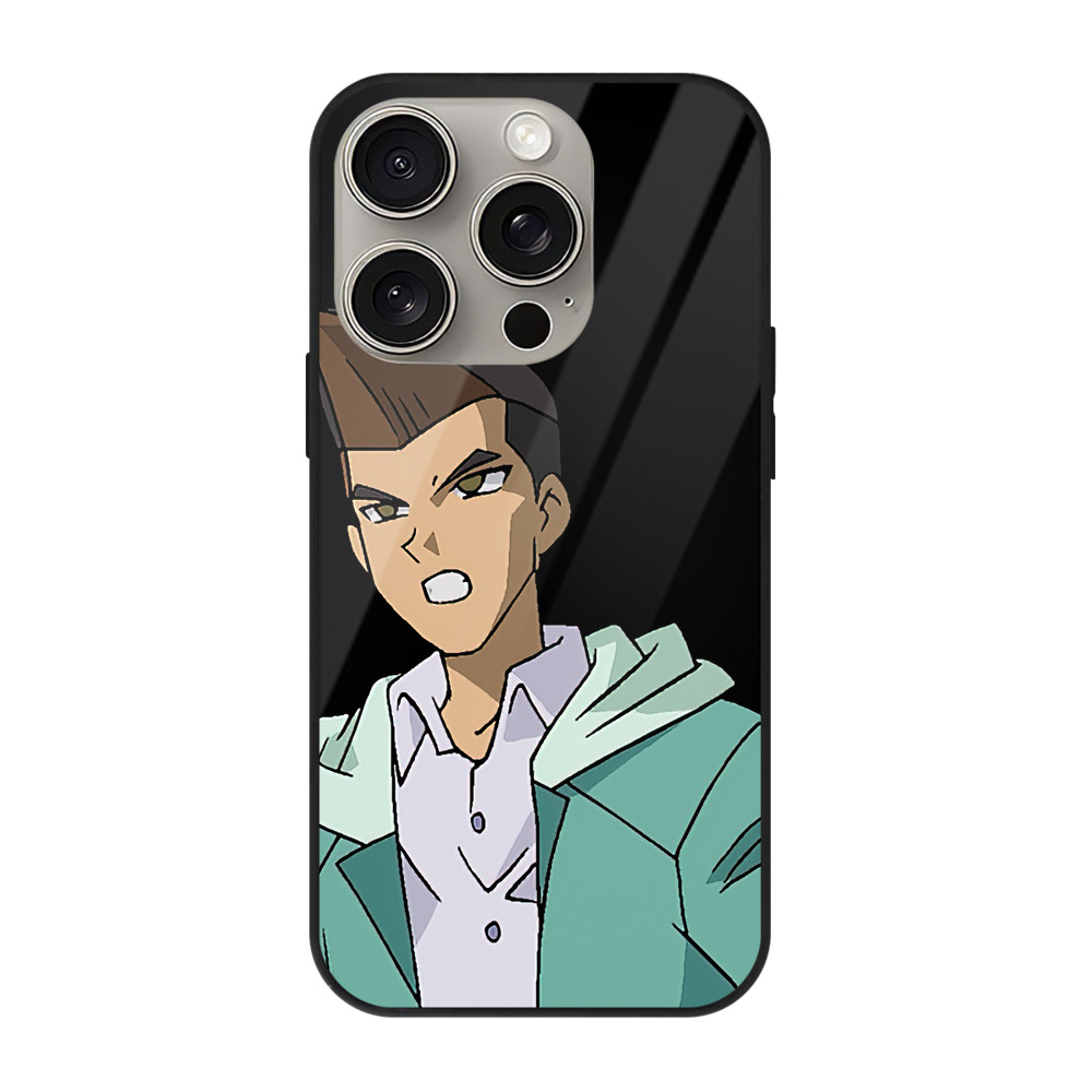 遊☆戯☆王 Yu-Gi-Oh! 【iPhone15Pro対応】スマホケース 耐衝撃＆黄変防止 背面ガラス