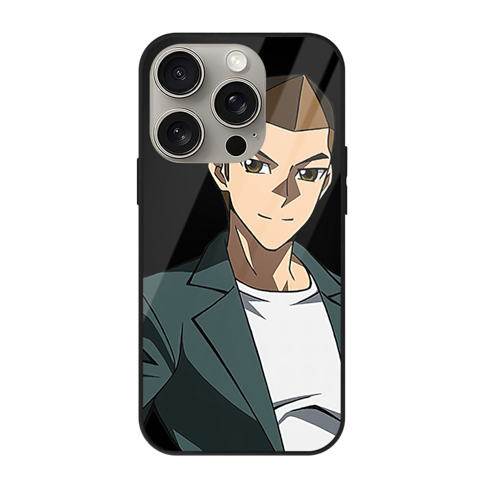 遊☆戯☆王 Yu-Gi-Oh! 【iPhone15Pro対応】スマホケース 耐衝撃＆黄変防止 背面ガラス