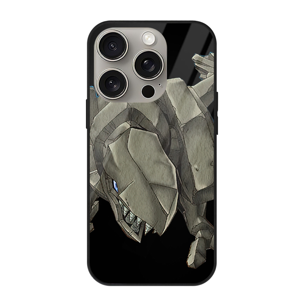 遊☆戯☆王 Yu-Gi-Oh! 【iPhone15Pro対応】スマホケース 耐衝撃＆黄変防止 背面ガラス