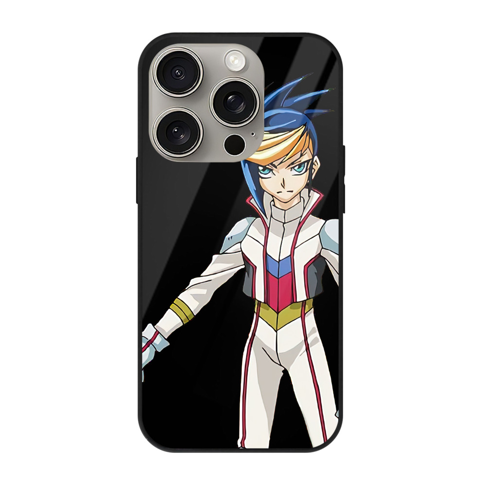 遊☆戯☆王 Yu-Gi-Oh! 【iPhone15Pro対応】スマホケース 耐衝撃＆黄変防止 背面ガラス