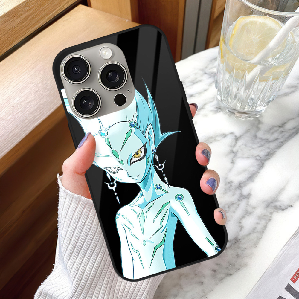 遊☆戯☆王 Yu-Gi-Oh! 【iPhone15Pro対応】スマホケース 耐衝撃＆黄変防止 背面ガラス