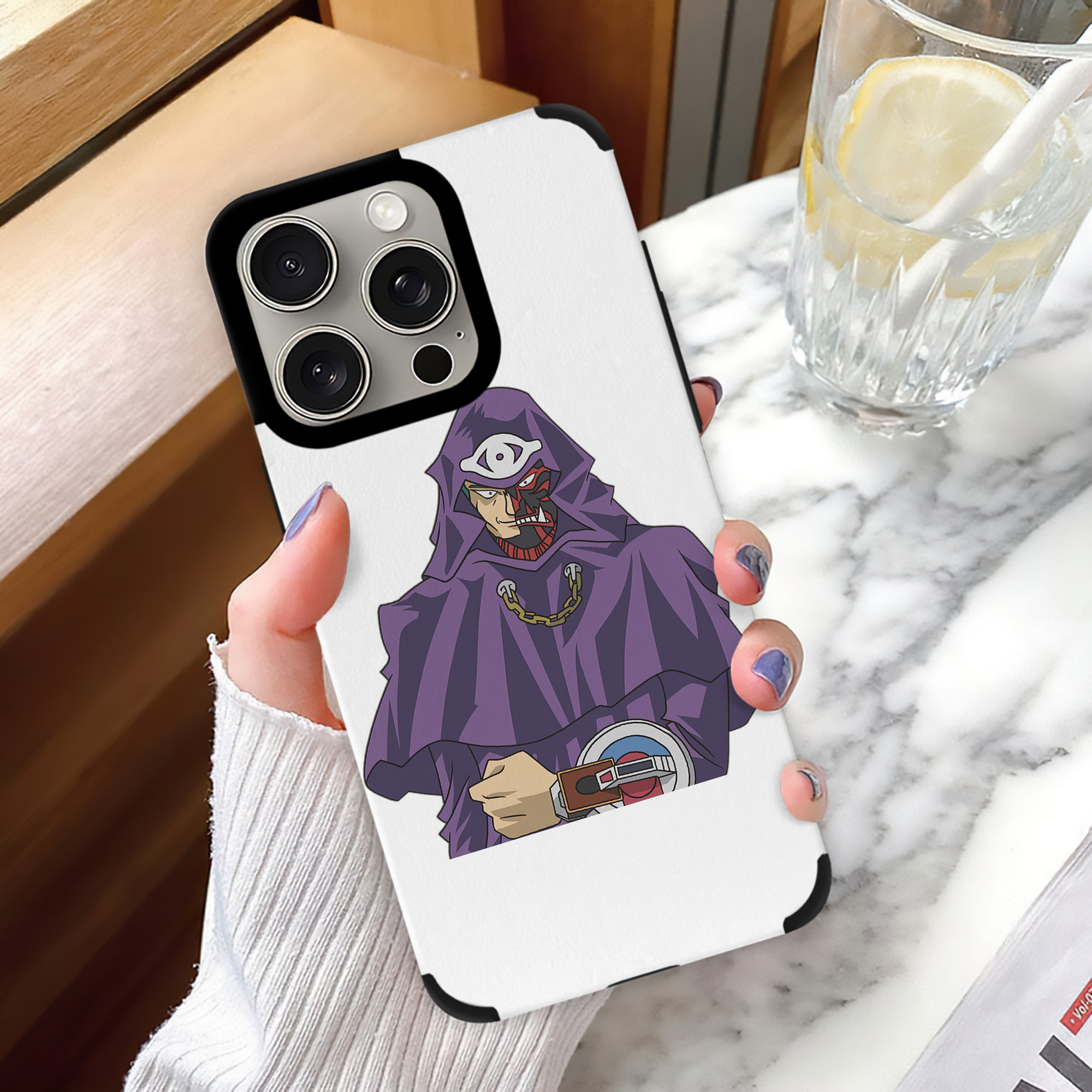 遊☆戯☆王 Yu-Gi-Oh! 【iPhone15ProMax対応】 PUレザー スマホケース 耐衝撃＆黄変防止