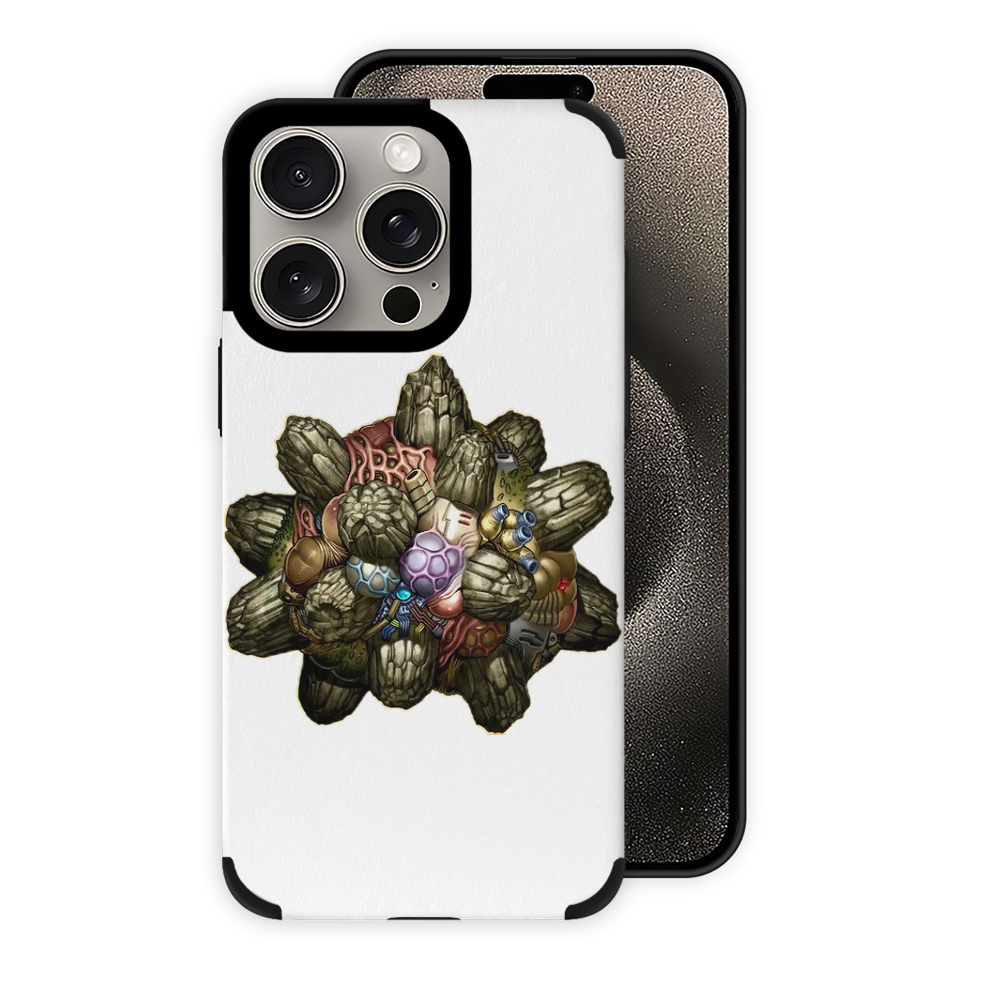 遊☆戯☆王 Yu-Gi-Oh! 【iPhone15ProMax対応】 PUレザー スマホケース 耐衝撃＆黄変防止