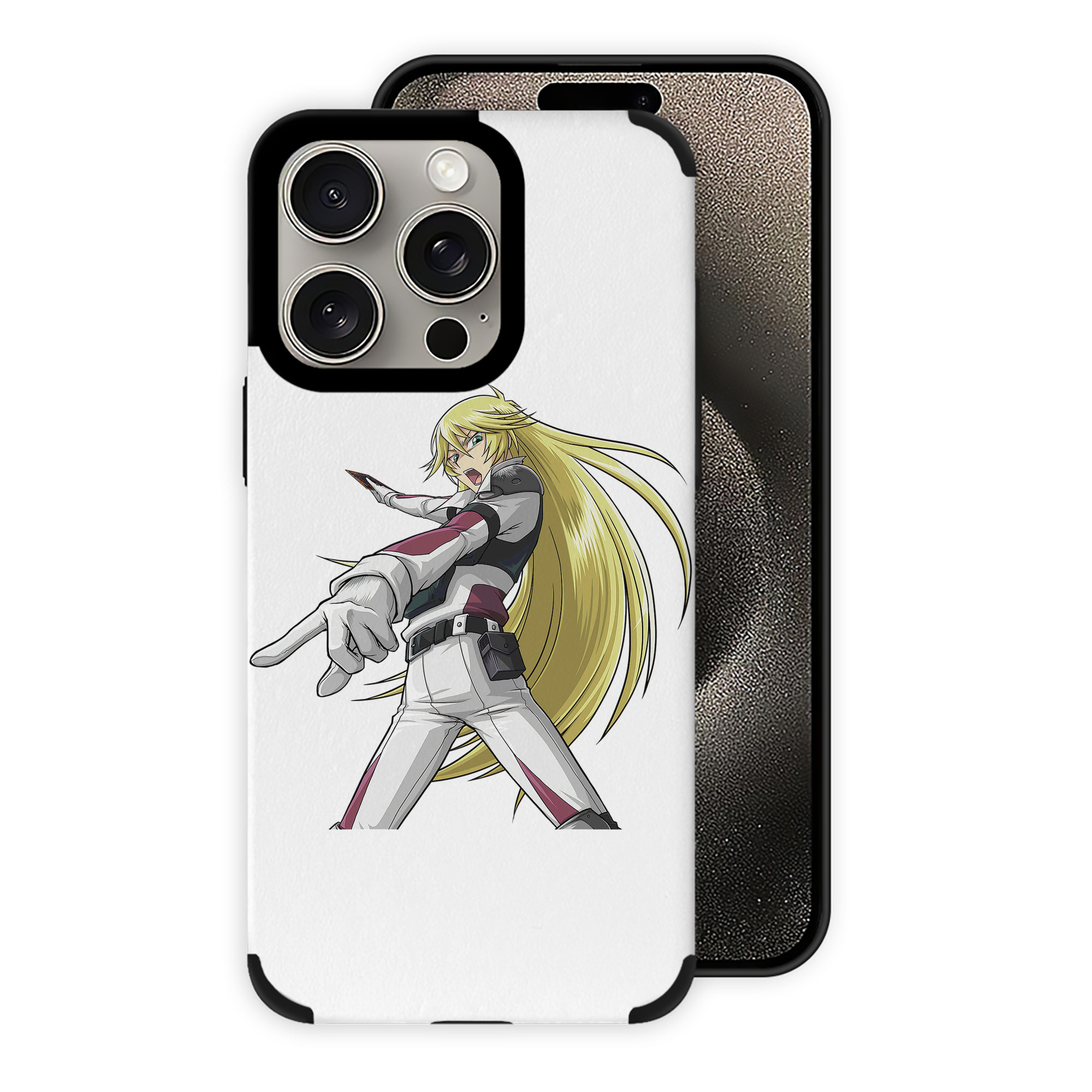 遊☆戯☆王 Yu-Gi-Oh! 【iPhone15ProMax対応】 PUレザー スマホケース 耐衝撃＆黄変防止