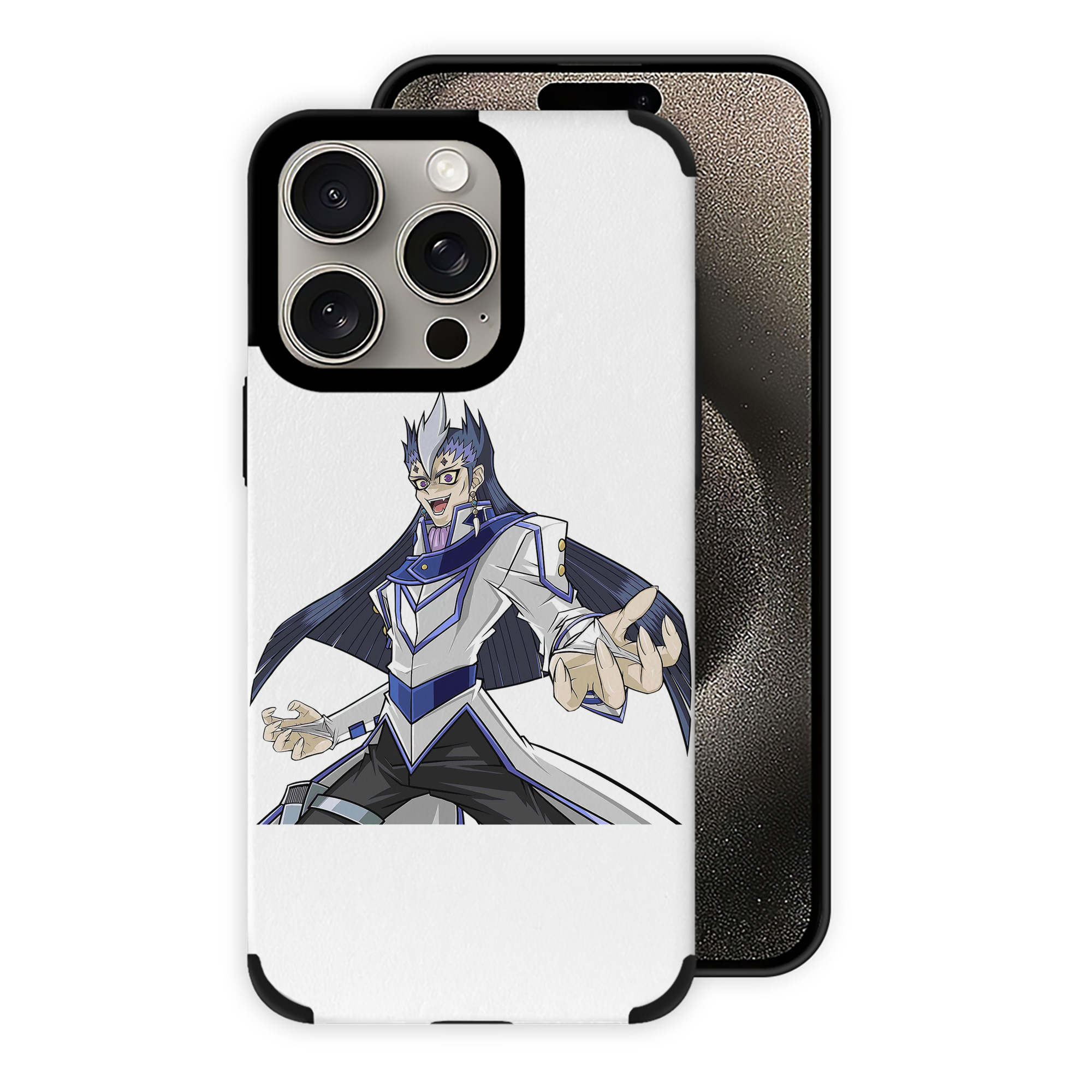遊☆戯☆王 Yu-Gi-Oh! 【iPhone15ProMax対応】 PUレザー スマホケース 耐衝撃＆黄変防止