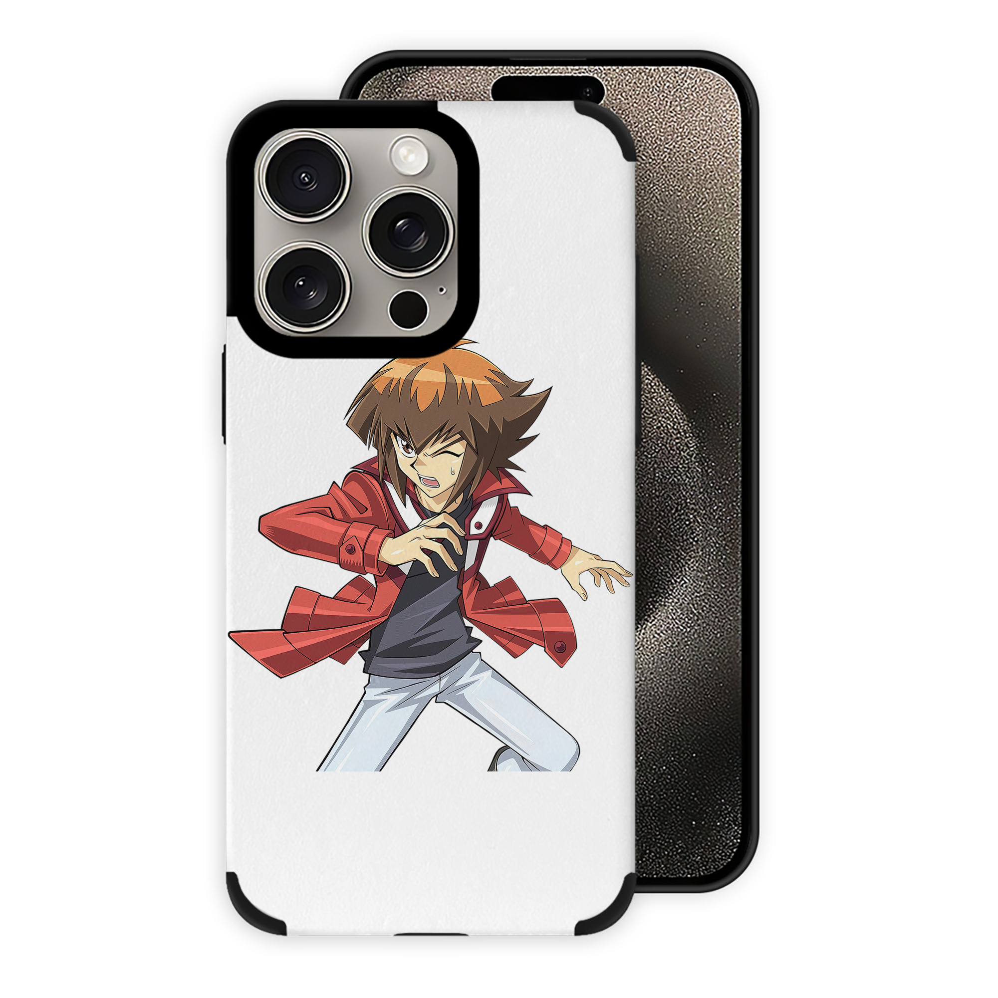 遊☆戯☆王 Yu-Gi-Oh! 【iPhone15ProMax対応】 PUレザー スマホケース 耐衝撃＆黄変防止
