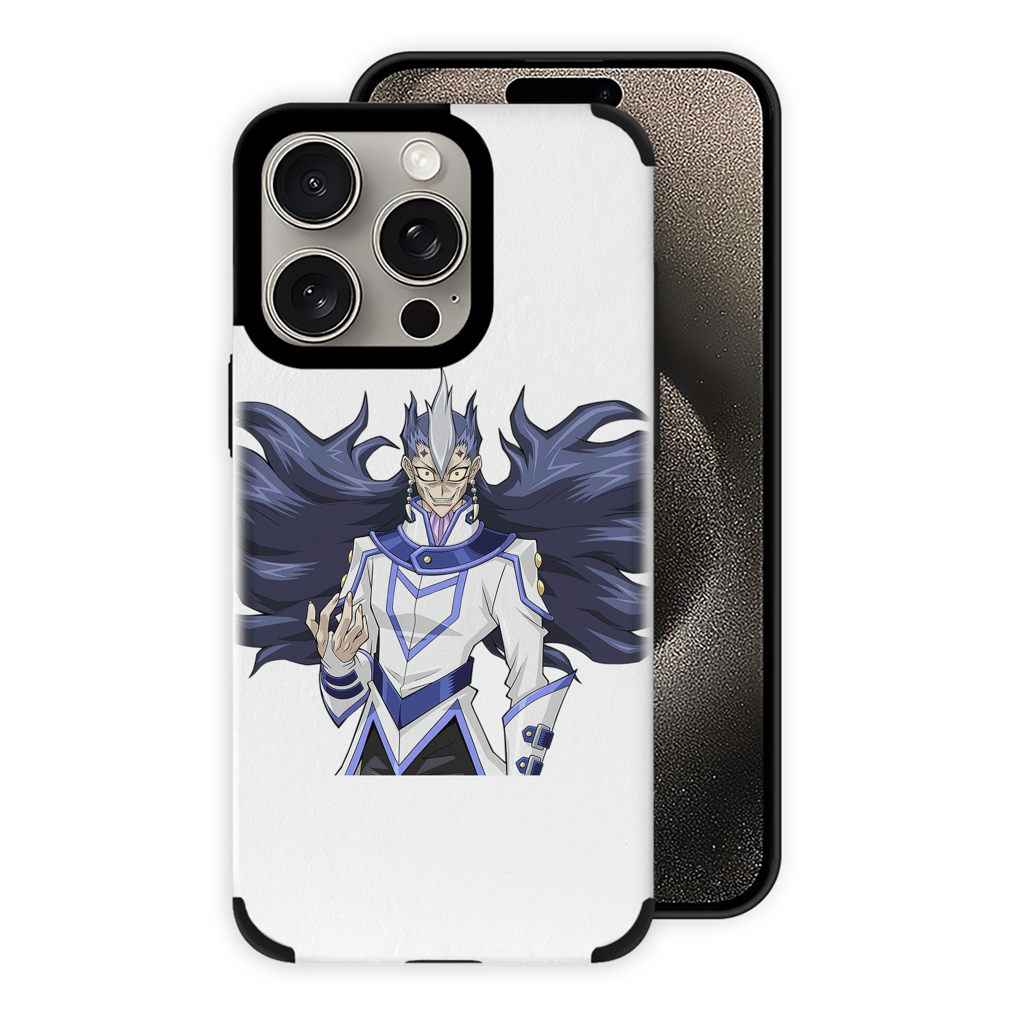遊☆戯☆王 Yu-Gi-Oh! 【iPhone15ProMax対応】 PUレザー スマホケース 耐衝撃＆黄変防止