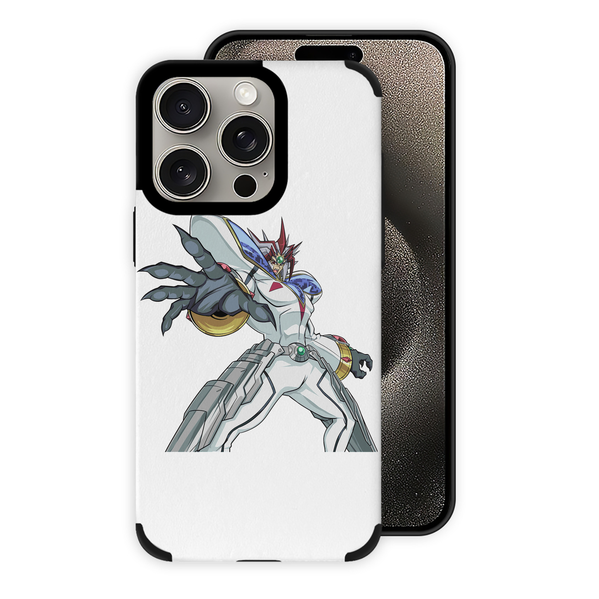 遊☆戯☆王 Yu-Gi-Oh! 【iPhone15ProMax対応】 PUレザー スマホケース 耐衝撃＆黄変防止