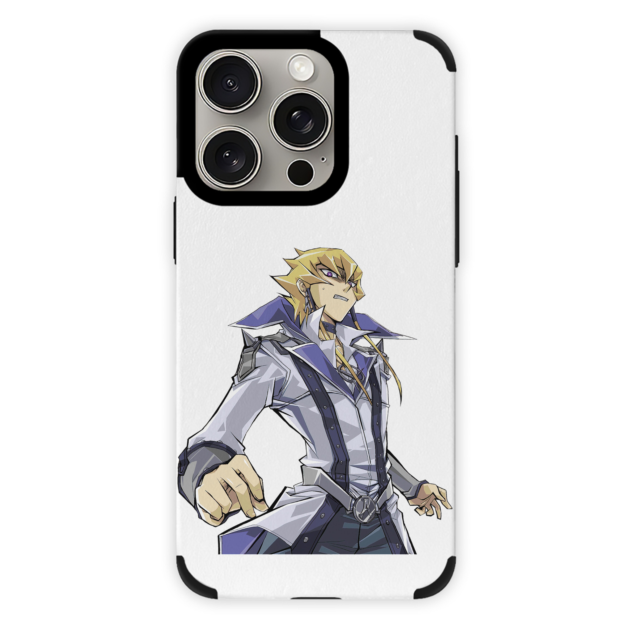 遊☆戯☆王 Yu-Gi-Oh! 【iPhone15ProMax対応】 PUレザー スマホケース 耐衝撃＆黄変防止