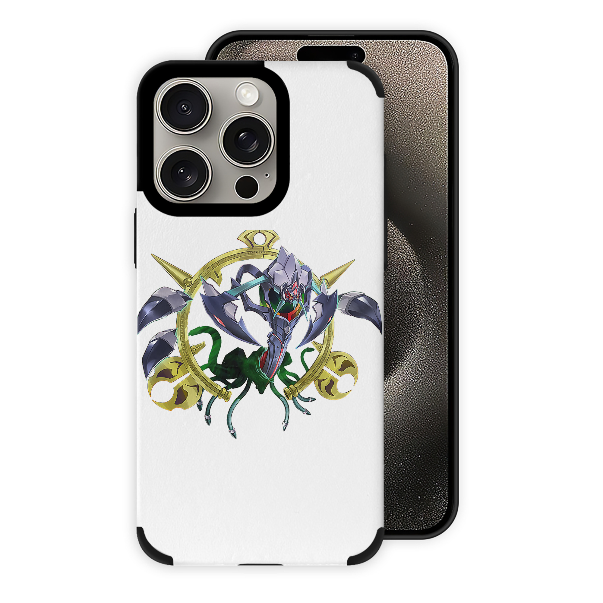 遊☆戯☆王 Yu-Gi-Oh! 【iPhone15ProMax対応】 PUレザー スマホケース 耐衝撃＆黄変防止